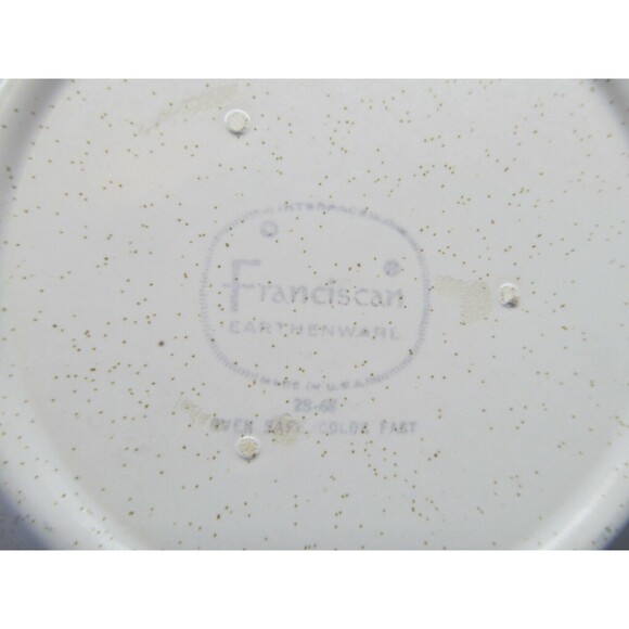 Franciscan Hacienda Green Saucers Only Set Of 7 Saucers EC - Picture 4 of 12